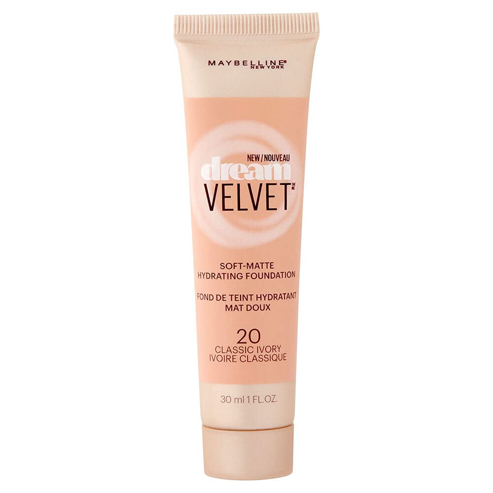 Maybelline Dream Velvet Soft-Matte Hydrating Foundation, Classic Ivory