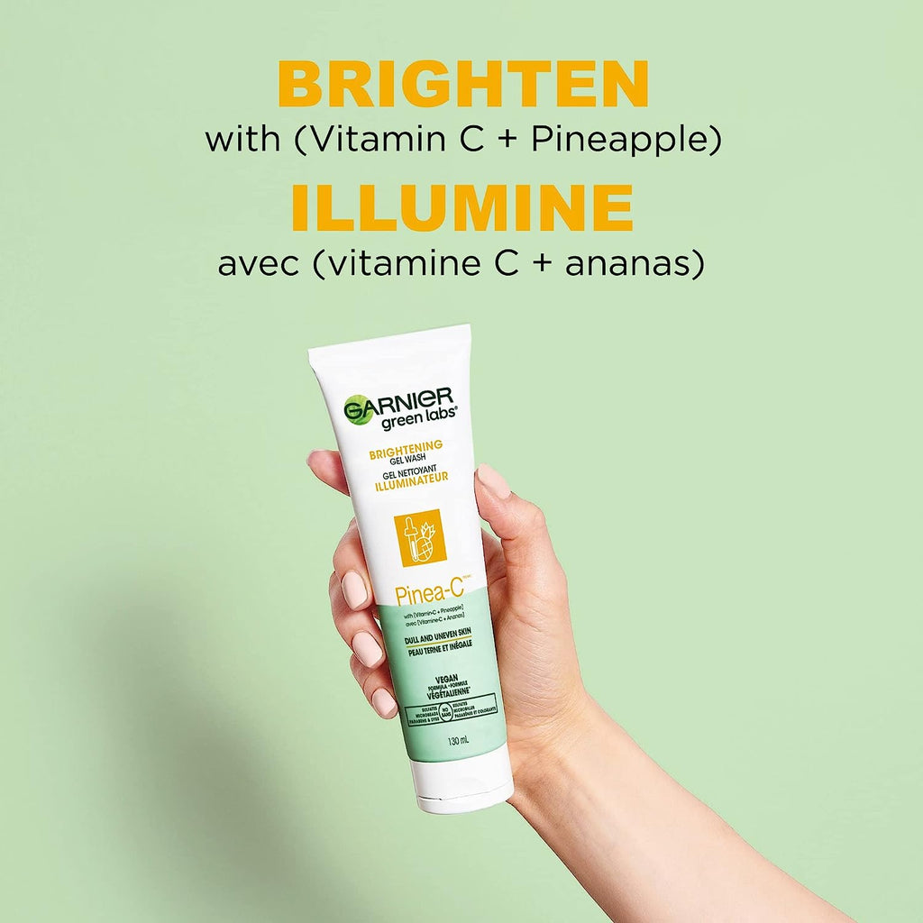 Garnier Brightening Gel Wash Pinea-C Vitamin C Pineapple